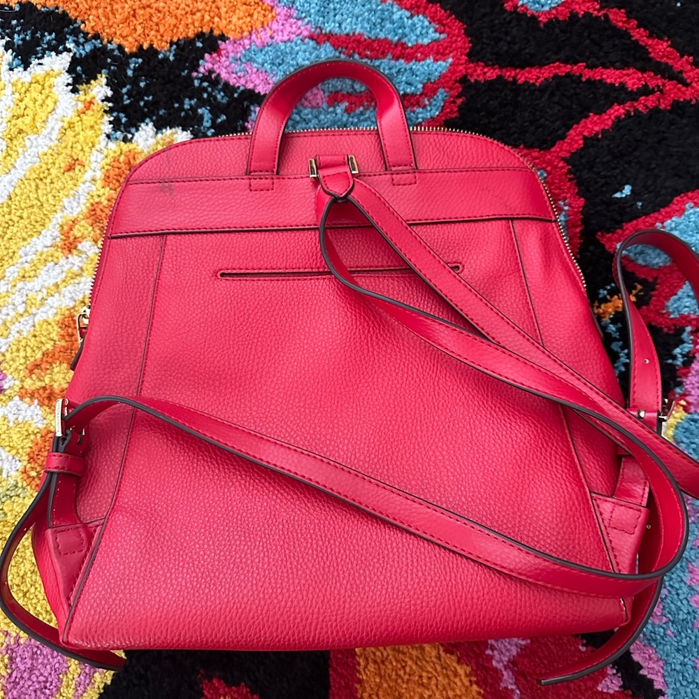 Michael Kors Red Backpack - image 2